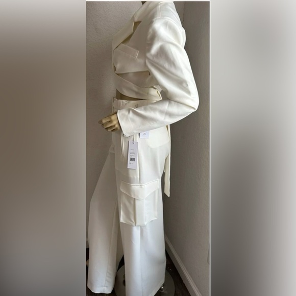 NWT Ronny Kobo Zuna Jacket in Ivory, Size Small, MSRP $378 - Picture 8 of 13